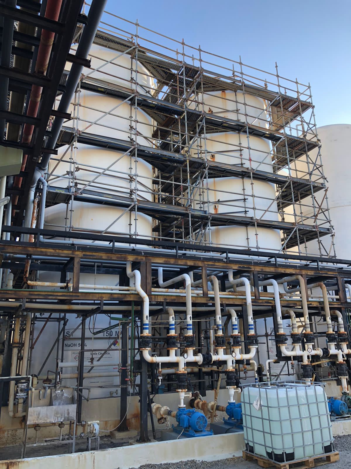 Plataforma de Trabajo para Silos