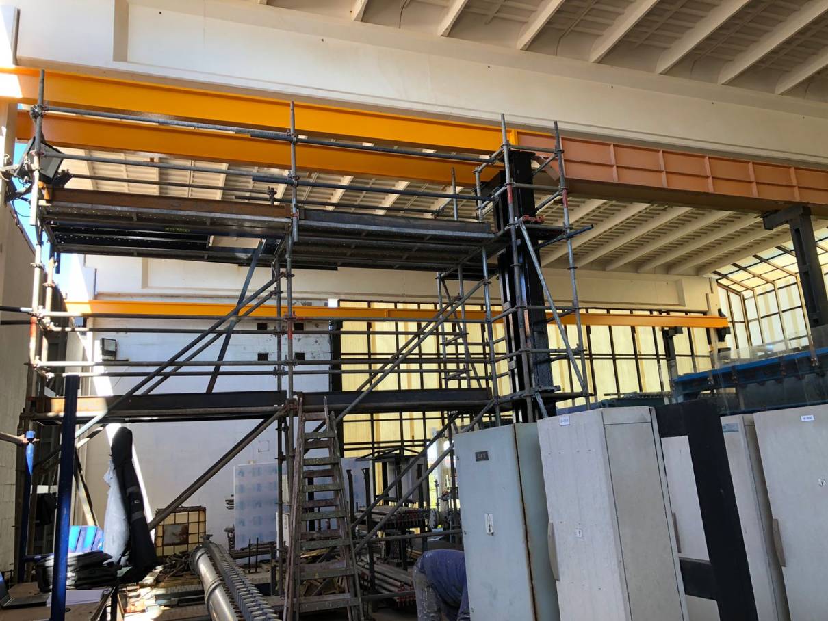Andamios Multidireccionales para Planta Industrial